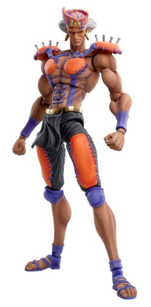  Medicos JoJo's Bizarre Adventure: Part 2-Battle Tendency:  Joseph Joestar Super Action Statue (Released) : Toys & Games