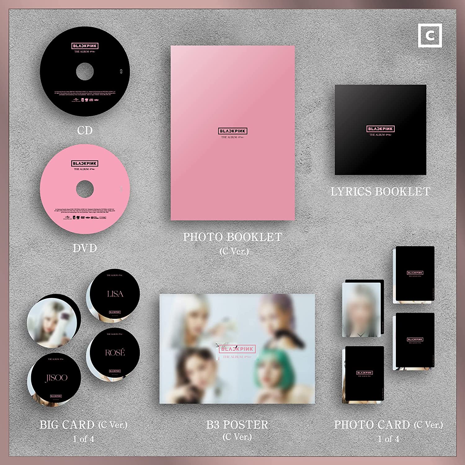 The Album - JP Ver. [w/ DVD, Limited Edition, C Ver.] (Blackpink)