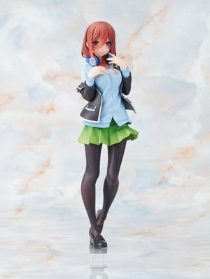 The Quintessential Quintuplets Pre-Painted Coreful Figure: Miku Nakano Uniform Ver._