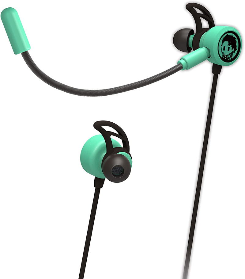 Demon Slayer: Kimetsu no Yaiba Hori Gaming Headset In-Ear for PS5 / PS4 / PC (Kamado Tanjiro) image 1