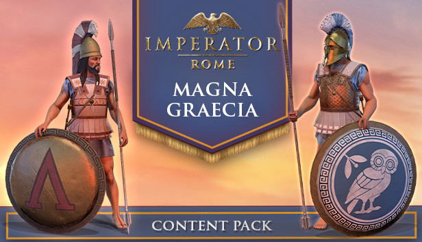 Imperator: Rome - Magna Graecia Content Pack (DLC) <span class="ext" style="background-color: #B0000F; color: #FFFFFF;">DLC</span> <span class="ext" style="background-color: #2a475e; color: #FFFFFF;">STEAM</span> <span class="ext ext_digital">digital</span> image 1