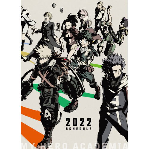 My Hero Academia 2022 Schedule Book image 1