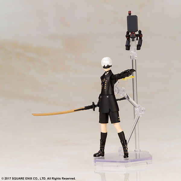 NieR:Automata Plastic Model Kit: Flight Unit Ho229 Type-S & 9S (YoRHa No.9 Type S) image 9