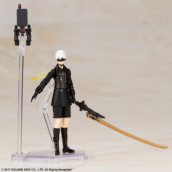 NieR:Automata Plastic Model Kit: Flight Unit Ho229 Type-S & 9S (YoRHa No.9 Type S) image 11