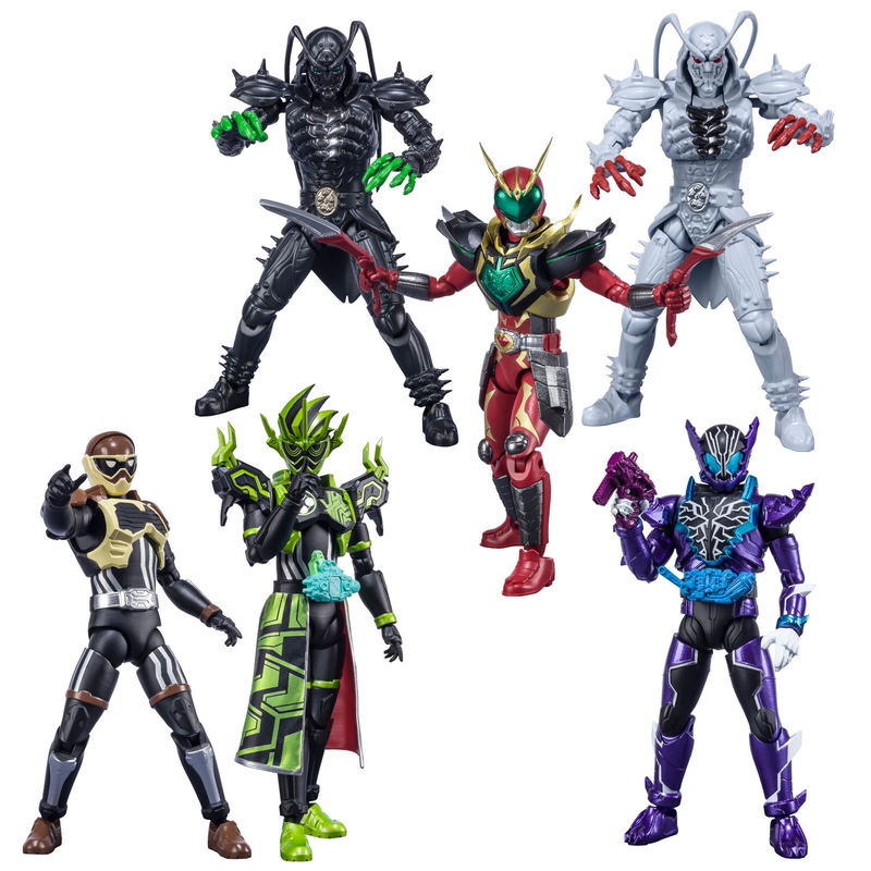 Shodo-O Kamen Rider 7 (Set of 10 Packs) image 1