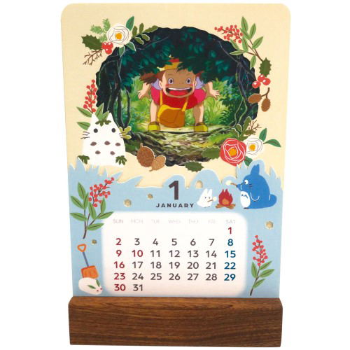 Studio Ghibli Series - My Neighbor Totoro Kasane Calendar 2022 image 1