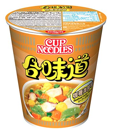Nissin Cup Noodles - Seafood Curry Flavor image 1