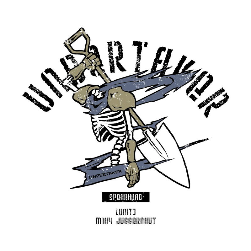 86 -Eighty Six- Undertaker Personal Mark T-Shirt (White | Size S) image 2