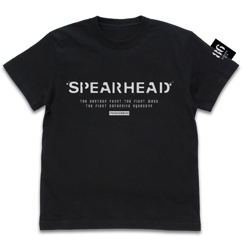 86 -Eighty Six- Spearhead Squadron T-shirt Black (S Size) image 1