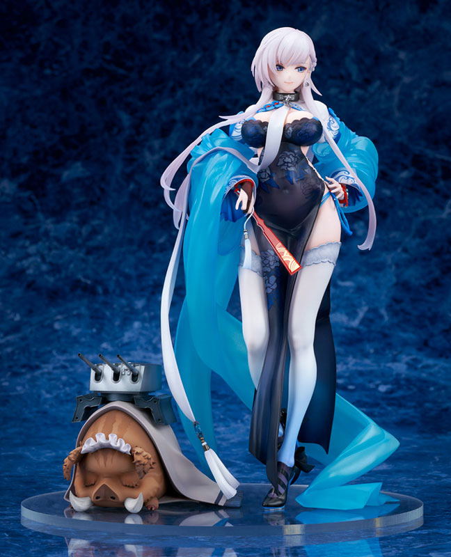 Azur Lane 1/7 Scale Pre-Painted Figure: Belfast Iridescent Rosa Ver. image 3
