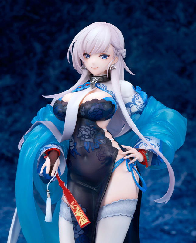 Azur Lane 1/7 Scale Pre-Painted Figure: Belfast Iridescent Rosa Ver. image 6