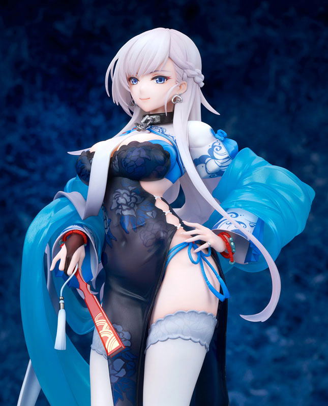 Azur Lane 1/7 Scale Pre-Painted Figure: Belfast Iridescent Rosa Ver. image 9