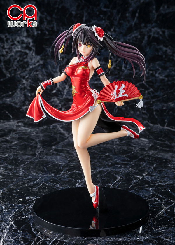 CA Works Date A Live III 1/7 Scale Pre-Painted Figure: Kurumi Tokisaki China Dress Ver. Repaint Color image 1