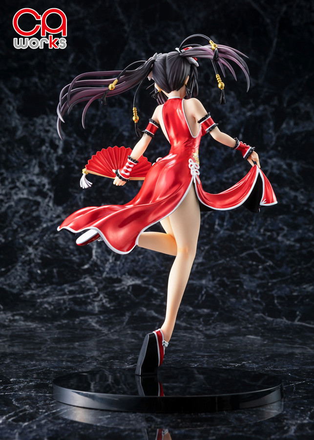 CA Works Date A Live III 1/7 Scale Pre-Painted Figure: Kurumi Tokisaki China Dress Ver. Repaint Color image 3