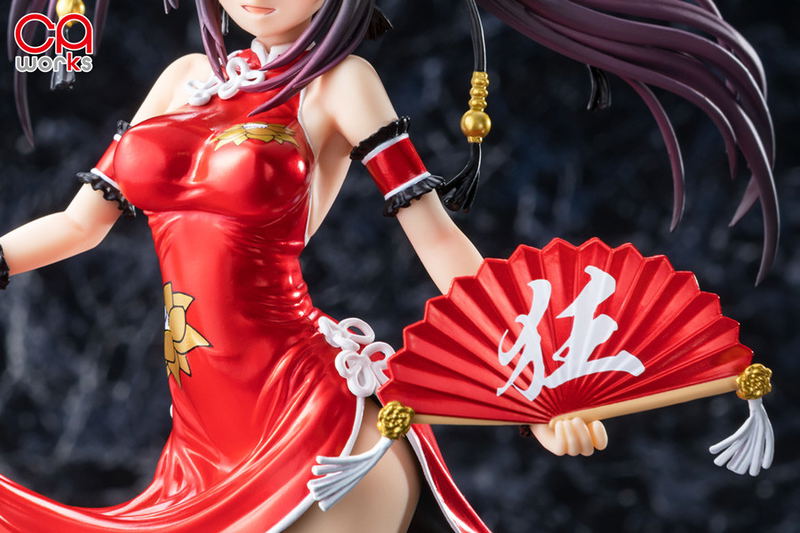 CA Works Date A Live III 1/7 Scale Pre-Painted Figure: Kurumi Tokisaki China Dress Ver. Repaint Color image 5