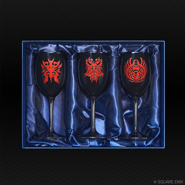 Final Fantasy XIV - Ascian Sigils Wine Glass (Set Of 3 pcs) image 2