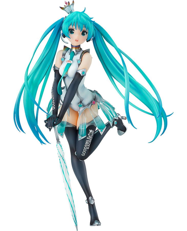 Hatsune Miku GT Project 1/7 Scale Pre-Painted Figure: Racing Miku 2013 Rd. 4 SUGO Support Ver. [AQ] image 1