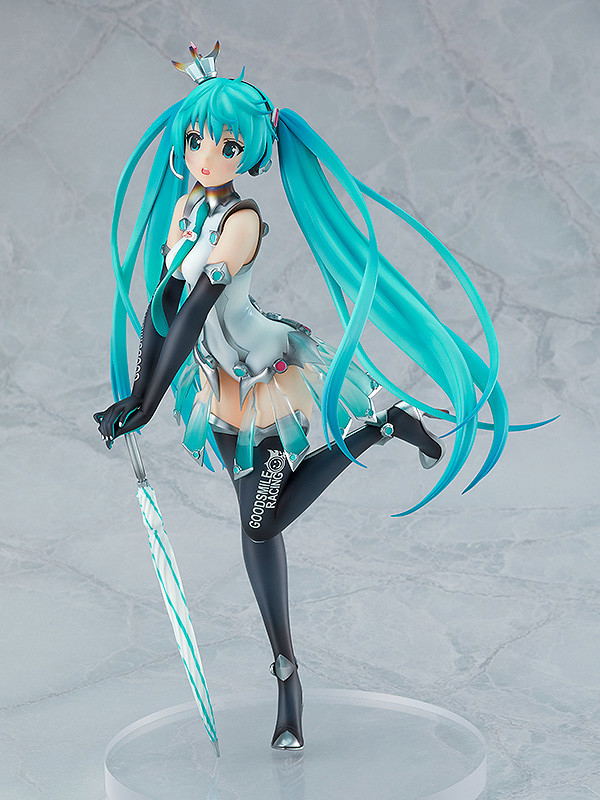 Hatsune Miku GT Project 1/7 Scale Pre-Painted Figure: Racing Miku 2013 Rd. 4 SUGO Support Ver. [AQ] image 3