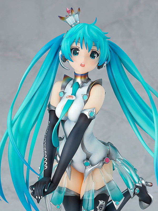Hatsune Miku GT Project 1/7 Scale Pre-Painted Figure: Racing Miku 2013 Rd. 4 SUGO Support Ver. [AQ] image 6