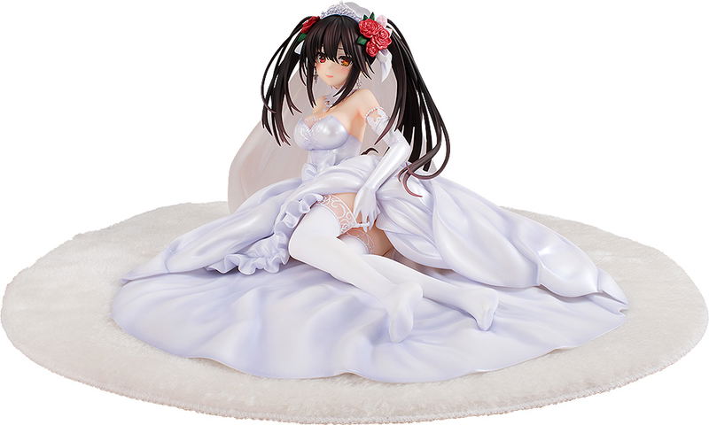 KD Colle Date A Live 1/7 Scale Pre-Painted Figure: Light Novel Edition Kurumi Tokisaki Wedding Dress Ver. image 1
