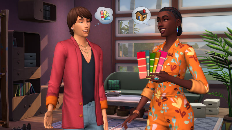 The Sims 4: Dream Home Decorator (DLC) <span class="ext" style="background-color: #F96529; color: #FFFFFF;">Electronic Arts</span> <span class="ext" style="background-color: #B0000F; color: #FFFFFF;">DLC</span> <span class="ext ext_digital">digital</span> image 2