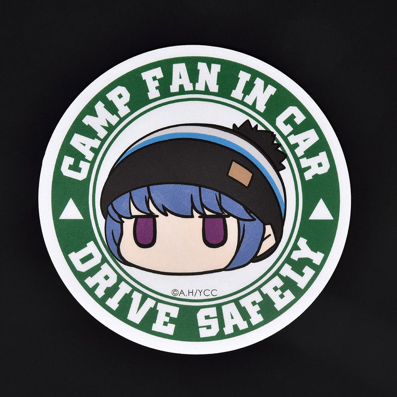 Yurucamp: 06 Rin Knit Reflector Magnet Sticker image 1