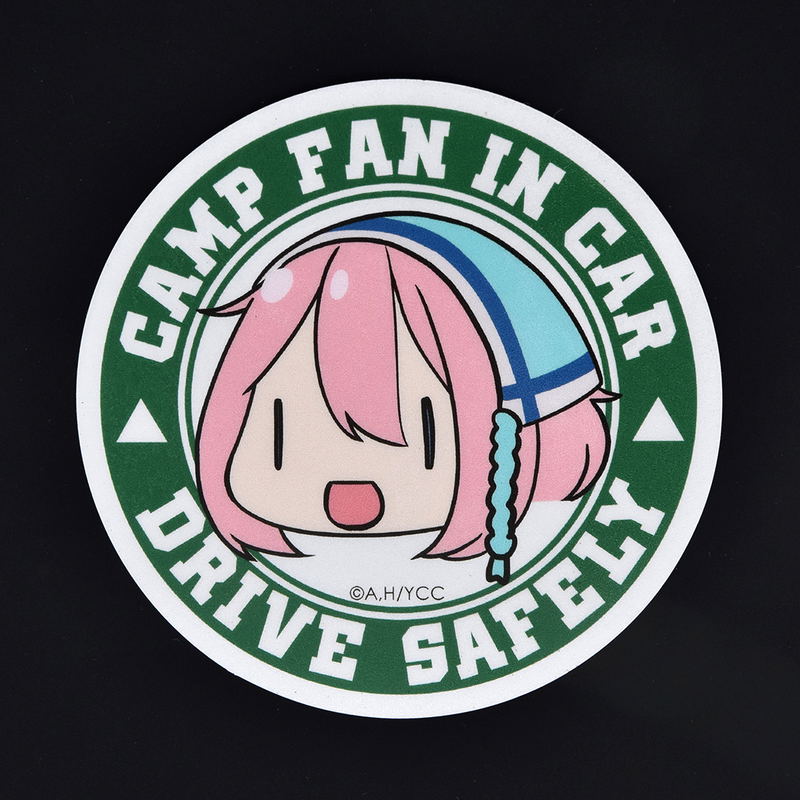 Yurucamp: 07 Nadeshiko Reflector Magnet Sticker image 1
