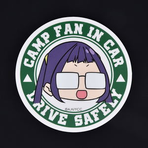 Yurucamp: 09 Chiaki Reflector Magnet Sticker_