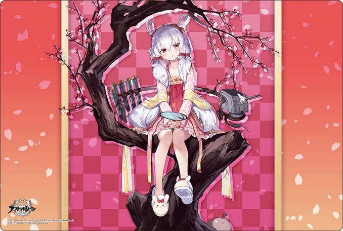 Azur Lane: Laffey: White Rabbit Welcomes the Spring Ver. - Bushiroad Rubber Mat Collection V2 Vol. 79 image 1