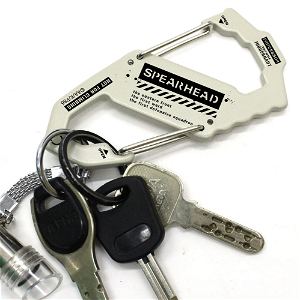 86 -Eighty Six- Spearhead Squadron Carabiner S Type White