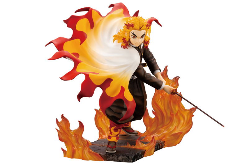 ARTFX J Demon Slayer Kimetsu no Yaiba 1/8 Scale Pre-Painted Figure: Kyojuro Rengoku image 1