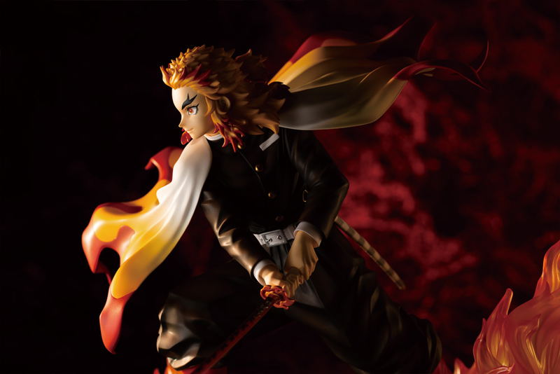 ARTFX J Demon Slayer Kimetsu no Yaiba 1/8 Scale Pre-Painted Figure: Kyojuro Rengoku image 12