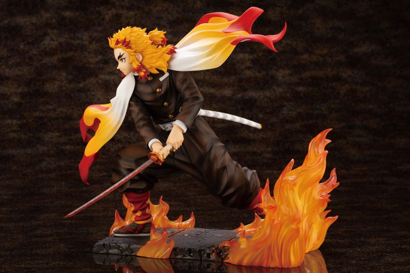 ARTFX J Demon Slayer Kimetsu no Yaiba 1/8 Scale Pre-Painted Figure: Kyojuro Rengoku image 5