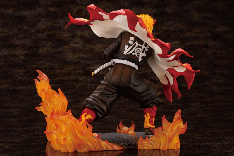 ARTFX J Demon Slayer Kimetsu no Yaiba 1/8 Scale Pre-Painted Figure: Kyojuro Rengoku image 6