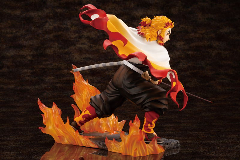 ARTFX J Demon Slayer Kimetsu no Yaiba 1/8 Scale Pre-Painted Figure: Kyojuro Rengoku image 7