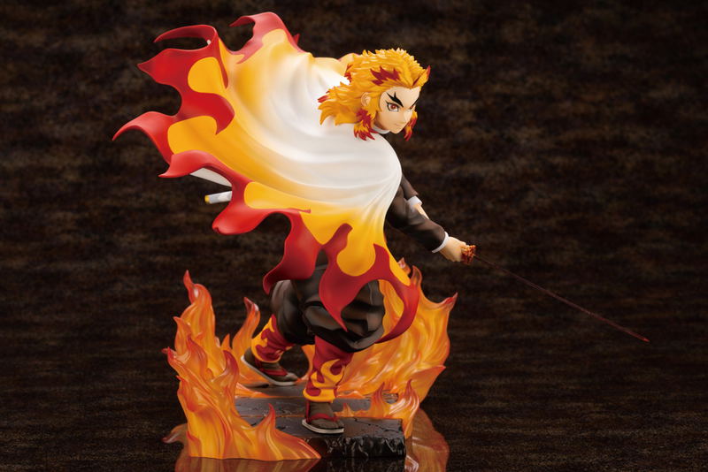 ARTFX J Demon Slayer Kimetsu no Yaiba 1/8 Scale Pre-Painted Figure: Kyojuro Rengoku image 8