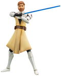 ARTFX+ Star Wars The Clone Wars 1/10 Scale Pre-Painted Figure: Obi-Wan Kenobi The Clone Wars Ver. thumbnail 1