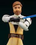 ARTFX+ Star Wars The Clone Wars 1/10 Scale Pre-Painted Figure: Obi-Wan Kenobi The Clone Wars Ver. thumbnail 10