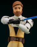 ARTFX+ Star Wars The Clone Wars 1/10 Scale Pre-Painted Figure: Obi-Wan Kenobi The Clone Wars Ver. thumbnail 11