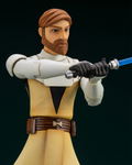 ARTFX+ Star Wars The Clone Wars 1/10 Scale Pre-Painted Figure: Obi-Wan Kenobi The Clone Wars Ver. thumbnail 13