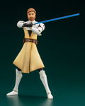 ARTFX+ Star Wars The Clone Wars 1/10 Scale Pre-Painted Figure: Obi-Wan Kenobi The Clone Wars Ver. thumbnail 2