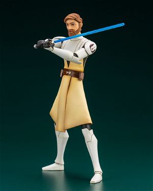 ARTFX+ Star Wars The Clone Wars 1/10 Scale Pre-Painted Figure: Obi-Wan Kenobi The Clone Wars Ver.