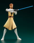 ARTFX+ Star Wars The Clone Wars 1/10 Scale Pre-Painted Figure: Obi-Wan Kenobi The Clone Wars Ver. thumbnail 9