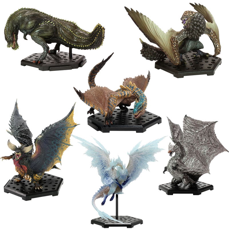 Capcom Figure Builder Monster Hunter Standard Model Plus The Best Vol. 12, 13, 14 (Set of 6 Pieces) image 1