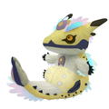 Monster Hunter Rise Deformed Plush: Thunder Serpent Narwa the Allmother thumbnail 1