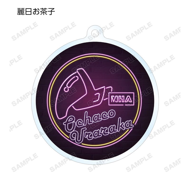 My Hero Academia Trading Ani-Neon Acrylic Keychain (Set of 8 pieces) image 4