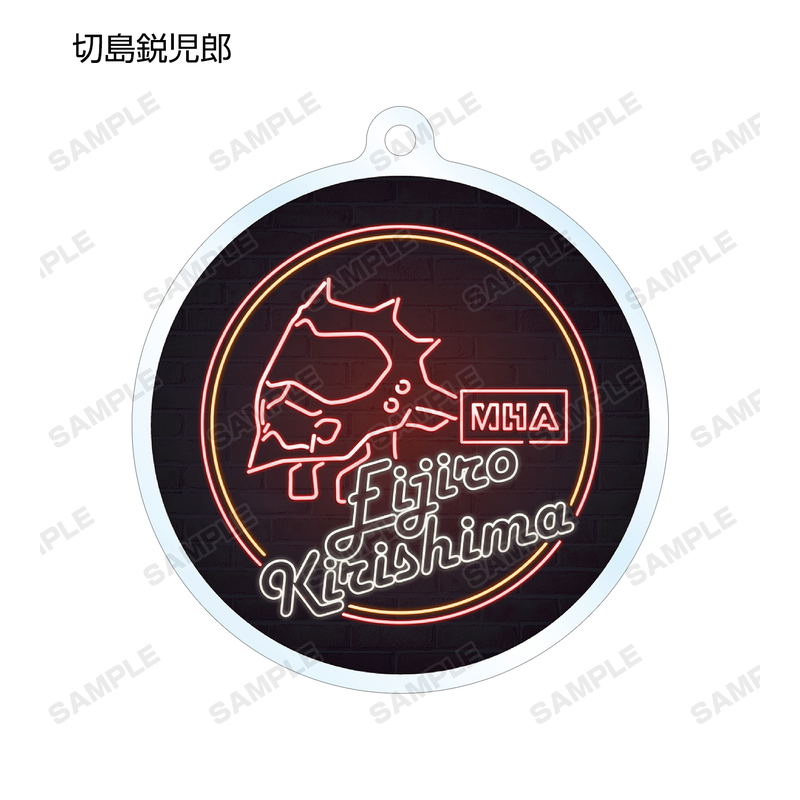 My Hero Academia Trading Ani-Neon Acrylic Keychain (Set of 8 pieces) image 7