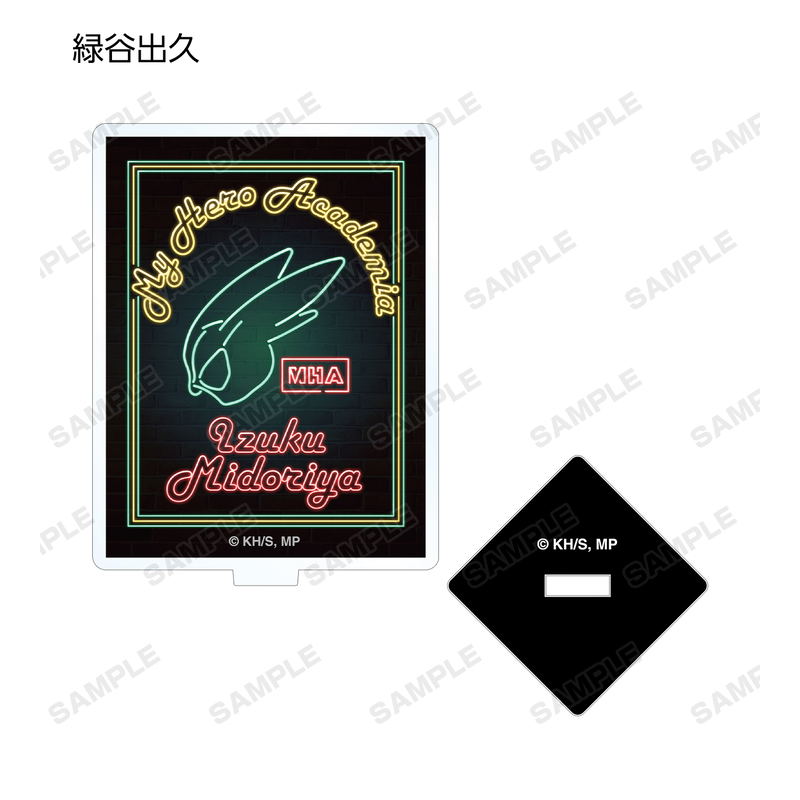 My Hero Academia Trading Ani-Neon Acrylic Stand (Set of 8 pieces) image 2