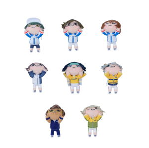 New The Prince of Tennis Nesoberi Plush Petit (Set of 8 Pieces)