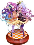 No Game No Life Zero 1/7 Scale Pre-Painted Figure: Shiro & Schwi [GSC Online Shop Exclusive Ver.] thumbnail 1